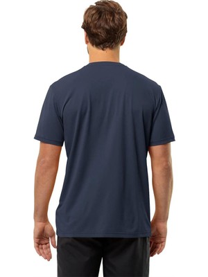 Jack Wolfskin Delgami S/S M Erkek Lacivert T-Shirt