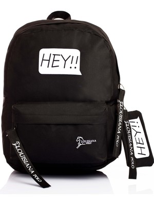 My Good Friend Unisex Sırt Çantası Siyah 1525