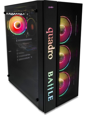 Quadro Battle Force RX56321 Ryzen 5 5600X 32GB 1tb Nvme 8gb RTX4060 Freedos