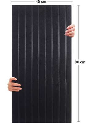 Tink Akustik ve Dekoratif Lambiri Desenli Keçe Panel 45X90 cm / 2 Adet / 0,81 M²