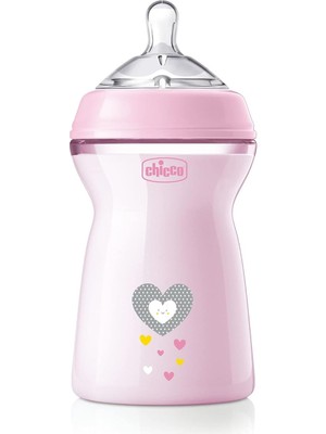 Chicco Naturalfeeling 6 Ay+ 330 ml Biberon  PEMBE.330ML
