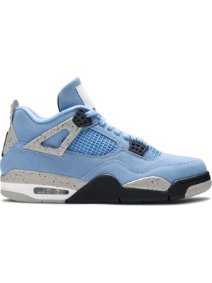 Nike Air Jordan Retro 4 University Blue Erkek Spor Ayakkabı