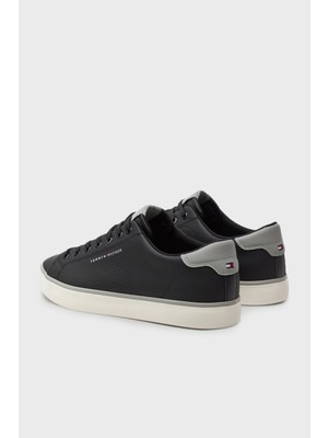 Tommy Hilfiger Logolu Sneaker Ayakkabı Erkek Ayakkabı FM0FM05110 Bds