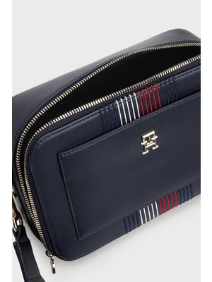 Tommy Hilfiger Logolu Ayarlanabilir Askılı Çanta Bayan Çanta AW0AW16712 Dw6