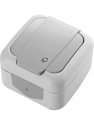 Viko Palmiye Topraklı Priz Sıva Üstü