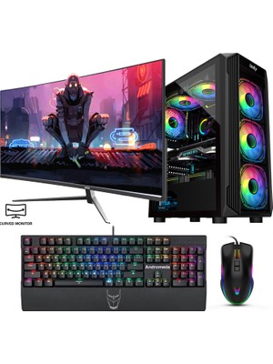 İzoly Sellow Y Ryzen 7 3700X 16GB 256GB M.2 Nvme Gtx 1660S 6gb 27" 165Hz Oyuncu Masaüstü Bilgisayarı