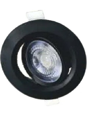 Cata 7W Lal Spot Siyah Kasa Beyaz Işık