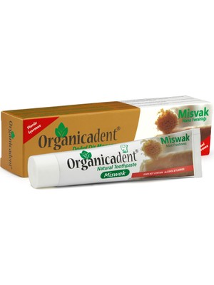 Organicadent Misvaklı Doğal Diş Macunu