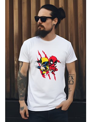 Populus Xmen Deadpool Film T-Shirt