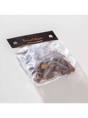 Brave Paws Kurutulmuş Dana Ciğer Küp 100 gr Köpek Ödül Maması