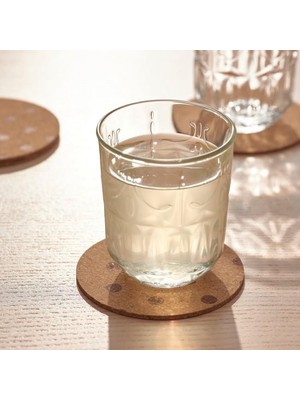 IKEA Solbbrre Bardak Altlığı 4 Adet 10 cm