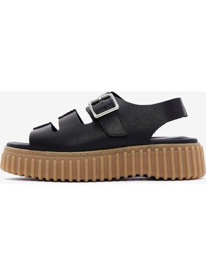 Clarks Kadın Siyah Sandalet