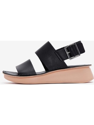 Clarks Kadın Siyah Sandalet