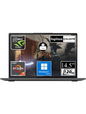 Lenovo Slim 7 Prox 82V20003US Ryzen9 6900HS 32GB 1tb RTX3050 14.5" Touch W11H Taşınabilir Bilgisayar