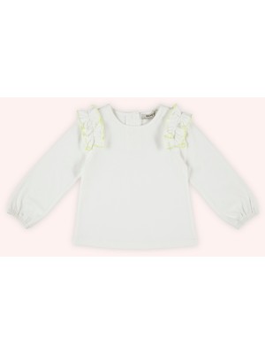 Panço Kız Bebek Uzun Kollu Tişört