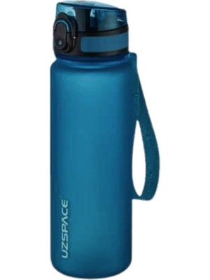 Vagonlife Uzspace 650 ml Tritan Matara Sızdırmaz Tasarım Petrol Mavisi Spor ve Kamp İçin