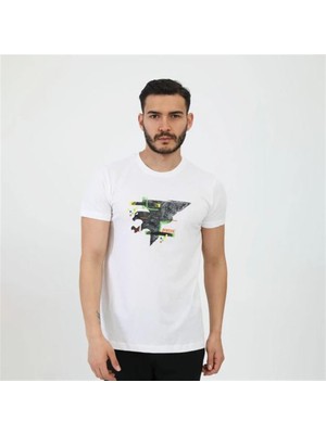 Joma Eagle Beyaz Erkek Tişört - 4231124