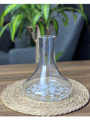 Wow Legend Argus Gri Dekorlu Cam Şise