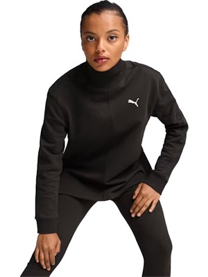 Puma Her Kadın Siyah Günlük Stil Sweatshirt 68162901