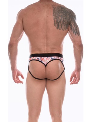 Narnuga Don Moris Erkek Desenli Jockstrap Çamaşır