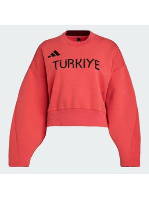 Adidas Team Türkiye Kadın Sweatshirt