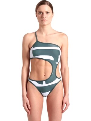 Arena Swimsuitalysingle Shoulder Kadın Yüzücü Mayo 007049616