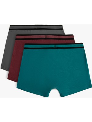 Koton 3'lü Basic Boxer Seti Pamuklu