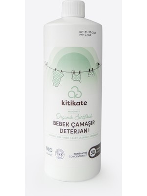 KitiKate Organik Bebek Çamaşır Deterjanı 1050ML