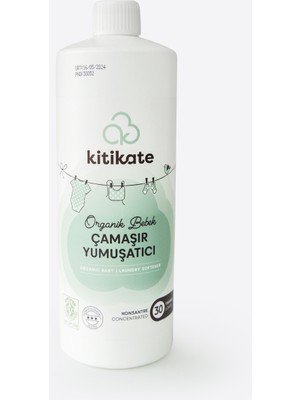 KitiKate Organik Bebek Çamaşır Yumuşatıcısı 1000ML