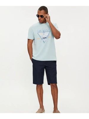 Guess Ss Bsc Yacht Club Te Erkek T-Shirt