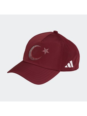 Adidas Team Türkiye Bordo Şapka (JG8870)