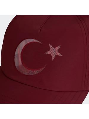 Adidas Team Türkiye Bordo Şapka (JG8870)