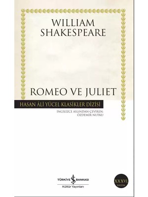 Romeo ve Juliet -  William Shakespeare (Ciltsiz) 152 Sayfa