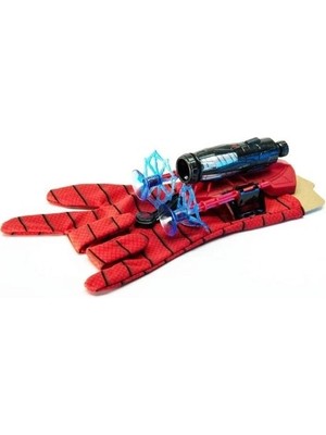 Kids  Spiderman Ağ Atan Eldiven Set -  Ok Atan Örümcek Adam Eldiveni
