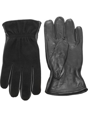 Ramsey Siyah %50 Deri ,%30 Polyester ,%20 Yün Eldiven
