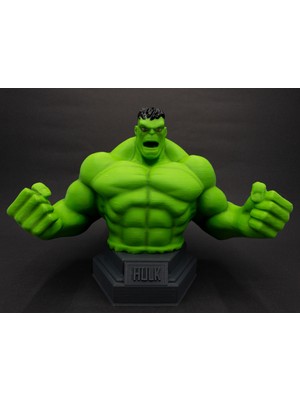 Meg Art 3D Hulk Gece Lambası Masaüstü Gece Lambası Çocuk ve Genç Odası Gece Lambası