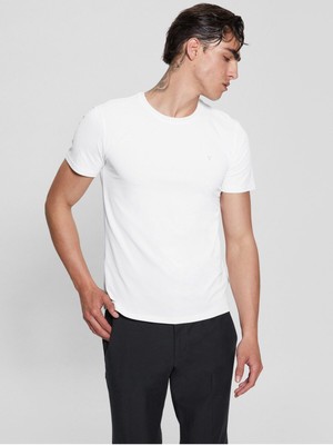 Guess New Tech Erkek Slim Fit T-Shirt