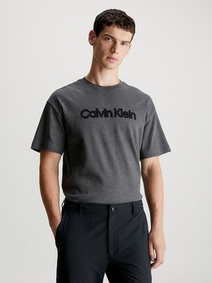 Calvin Klein Raısed Embroıdered Logo T-Shirt