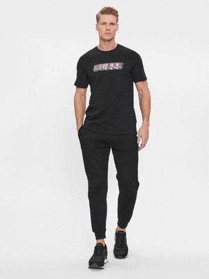 Guess Nikolas Erkek Aktif Regular Fit T-Shirt