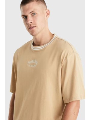 Tommy Jeans Oversized Tipping Tee Erkek T-Shirt -Dm0Dm18656