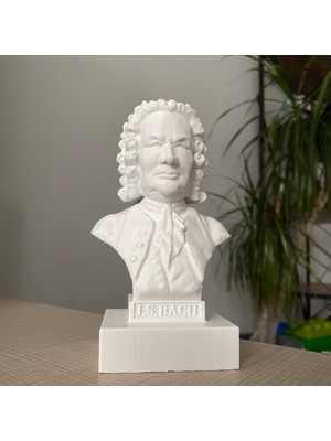 Root Made Johann Sebastian Bach Büstü Dekoratif Obje Biblo