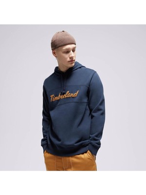 Timberland Cursive Hood Erkek Sweatshirt Lacivert