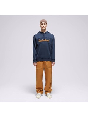 Timberland Cursive Hood Erkek Sweatshirt Lacivert