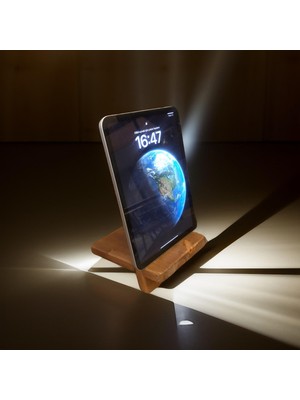 Ntconcept Ahşap Masif Tablet ve Telefon Stant Tutucu