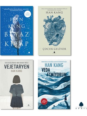 Beyaz Kitap - Çocuk Geliyor - Vejetaryen - Veda Etmiyorum - Han Kang