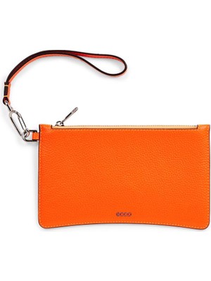 Ecco Wristlet Pebbled Leather