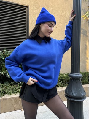 Minaaise Saks Basic Oversize Sweatshirt 26088