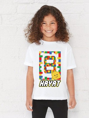 Lepiska Lego T-Shirt - Lego Doğum Günü T-Shirt