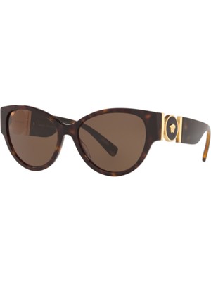 Versace VE4368 108/73 Kahverengi Kadın Güneş Gözlüğü