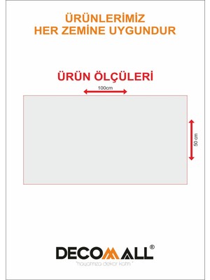 Decomall 24 Code Yapışkanlı Desenli Folyo Duvar Dolap Mutfak Tezgah Arası Folyo Kaplama(50x100cm)